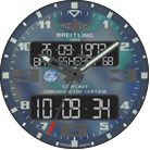 Breitling Copckit Blue